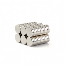 White magnet 10x2mm